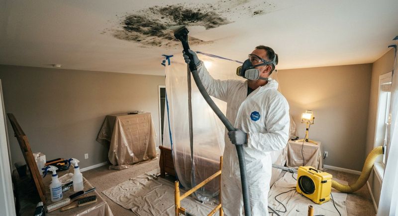 Ceiling Mold Removal in West Palm Beach, FL