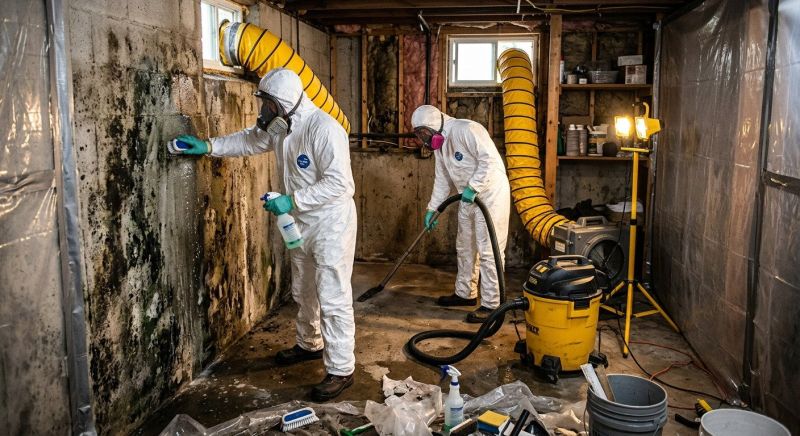 Crawlspace Mold Remediation in Bergen County, NJ