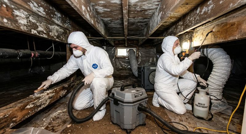 Crawlspace Mold Remediation in Broward County, FL