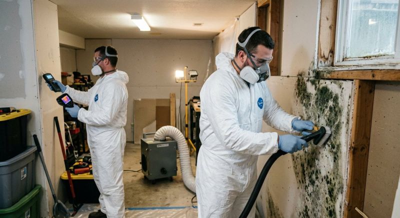 Mold Detection in Denton, TX